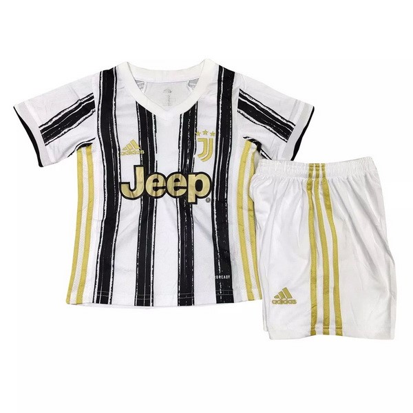 Camiseta Juventus 1ª Niños 2020-2021 Blanco Negro
